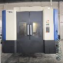 刚刚买下一台2018年高配原装韩国威亚双工位卧式加工中.